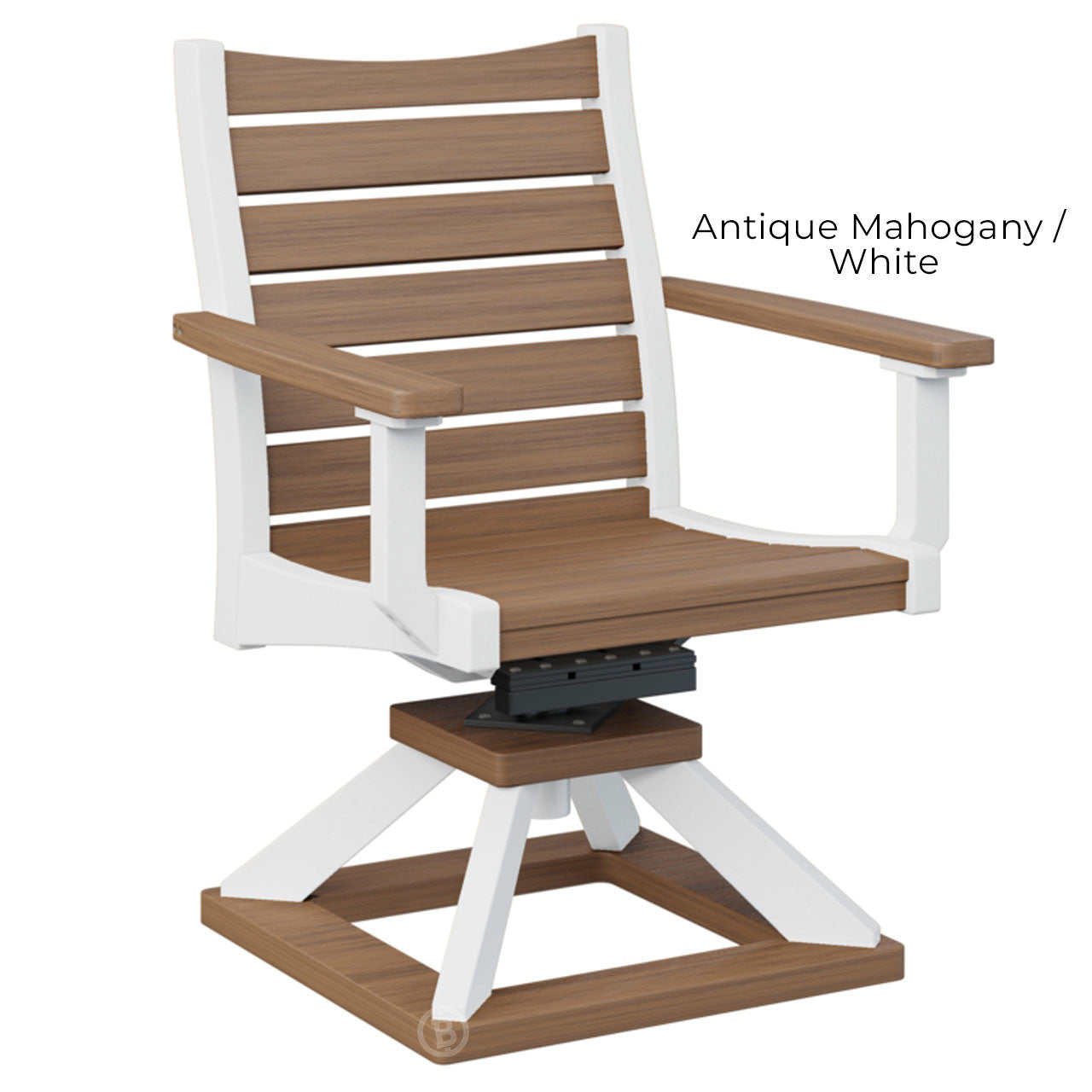 Berlin Gardens Bristol Swivel Rocker Dining Chair