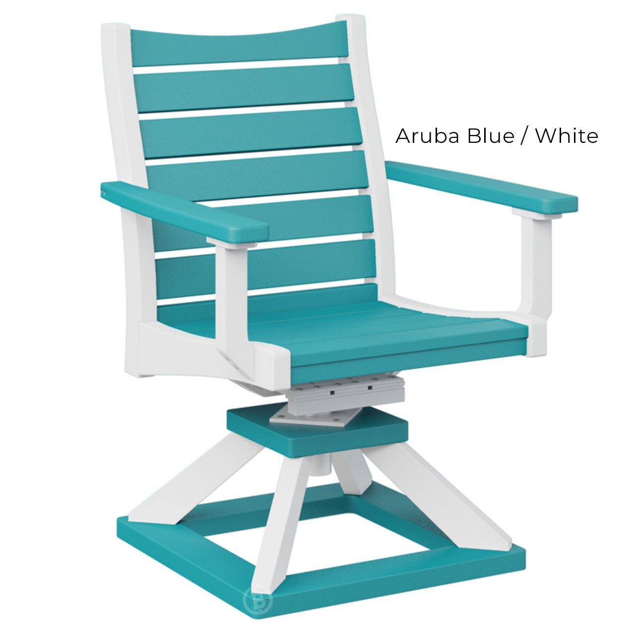 Berlin Gardens Bristol Swivel Rocker Dining Chair