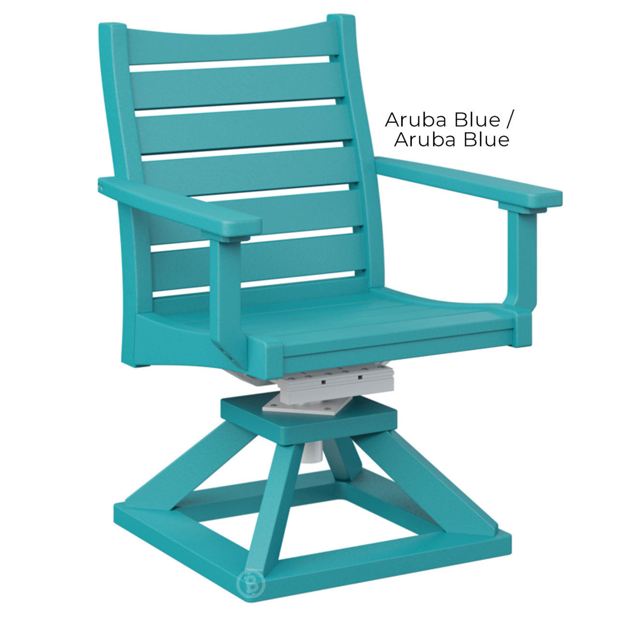 Berlin Gardens Bristol Swivel Rocker Dining Chair