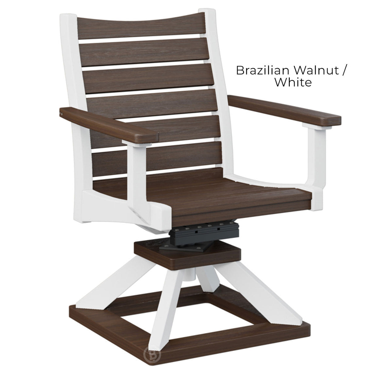 Berlin Gardens Bristol Swivel Rocker Dining Chair