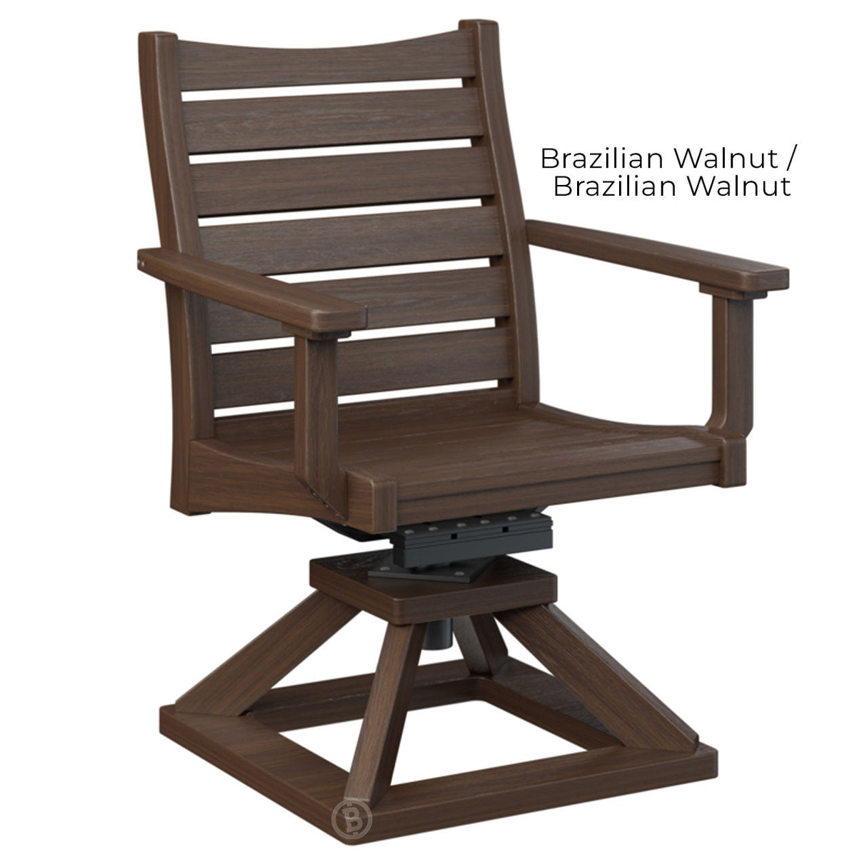 Berlin Gardens Bristol Swivel Rocker Dining Chair