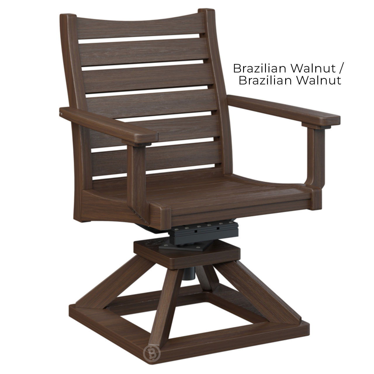 Berlin Gardens Bristol Swivel Rocker Dining Chair