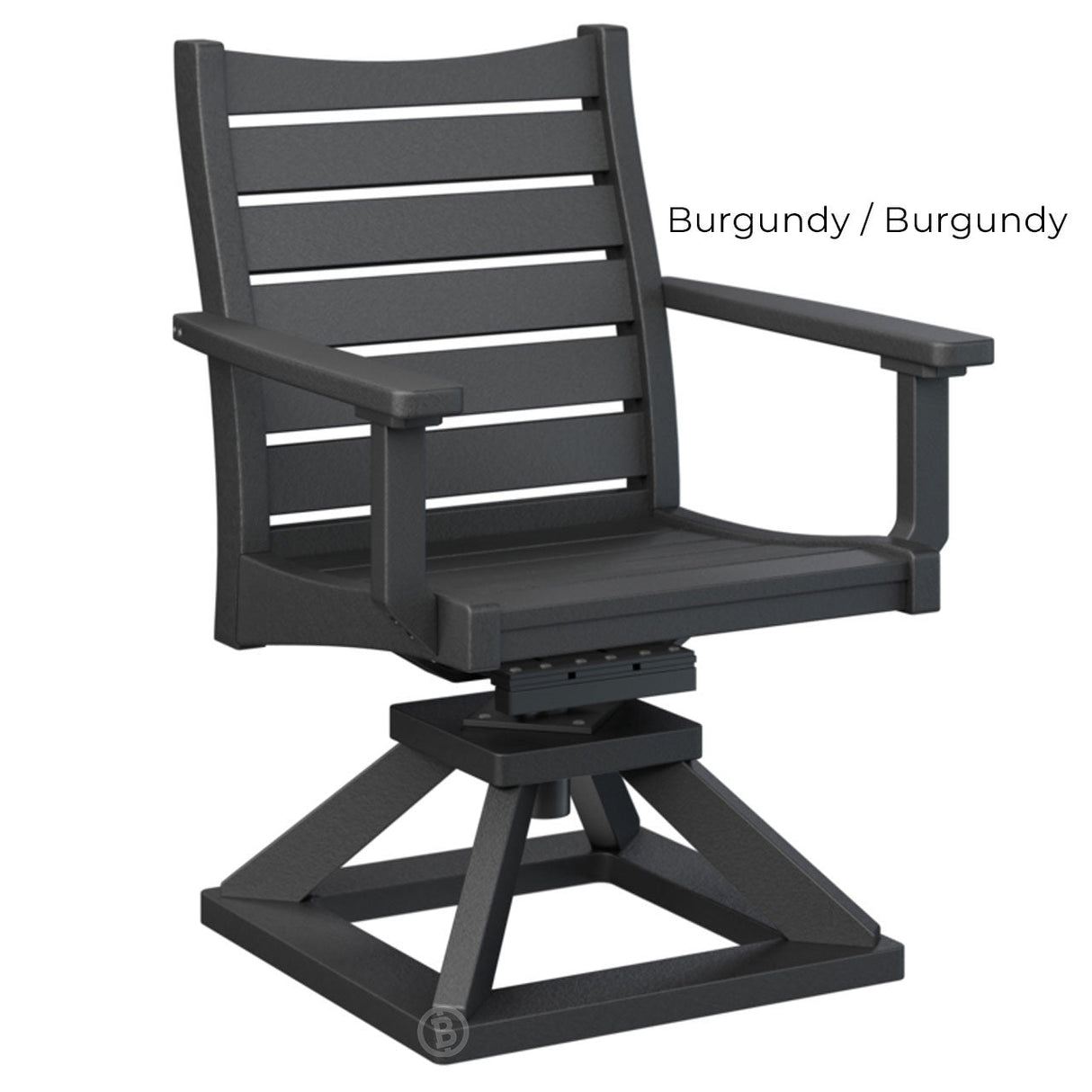 Berlin Gardens Bristol Swivel Rocker Dining Chair