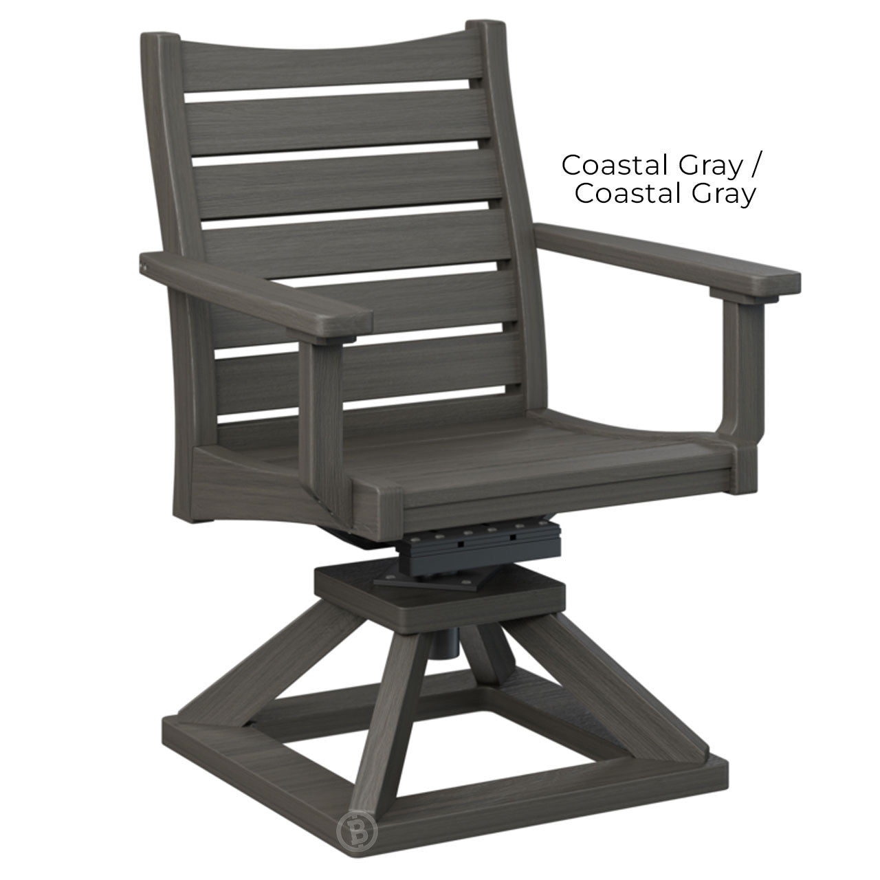 Berlin Gardens Bristol Swivel Rocker Dining Chair