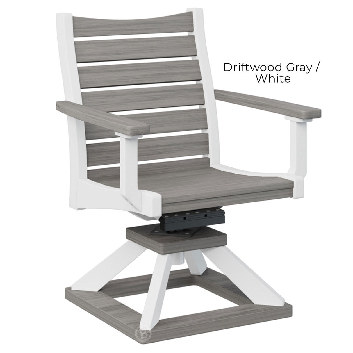 Berlin Gardens Bristol Swivel Rocker Dining Chair