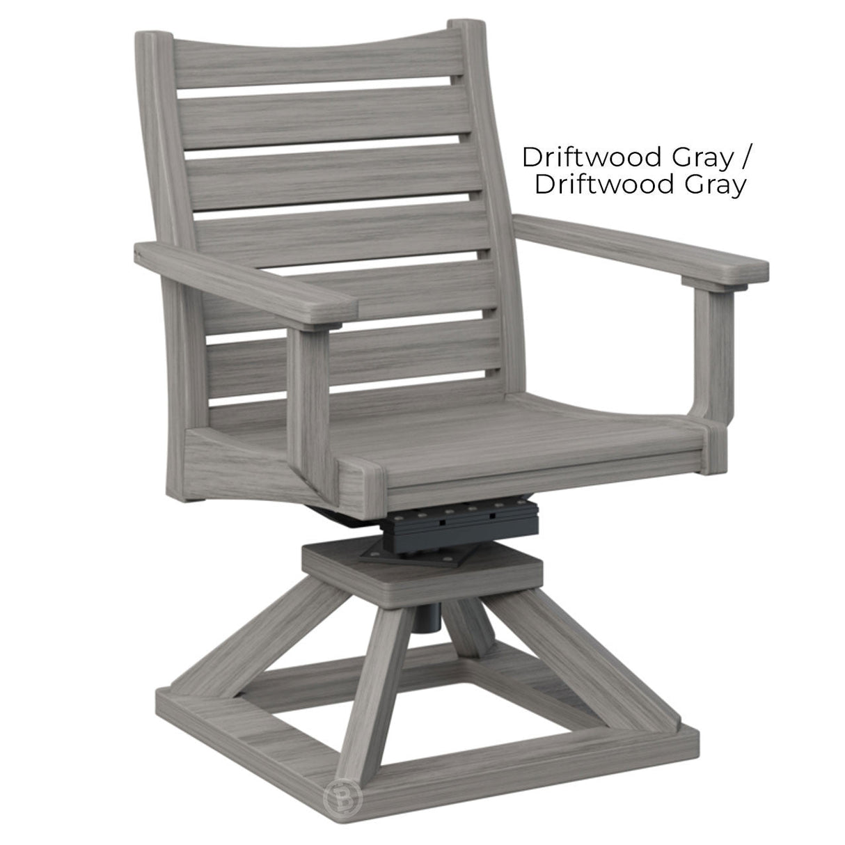 Berlin Gardens Bristol Swivel Rocker Dining Chair