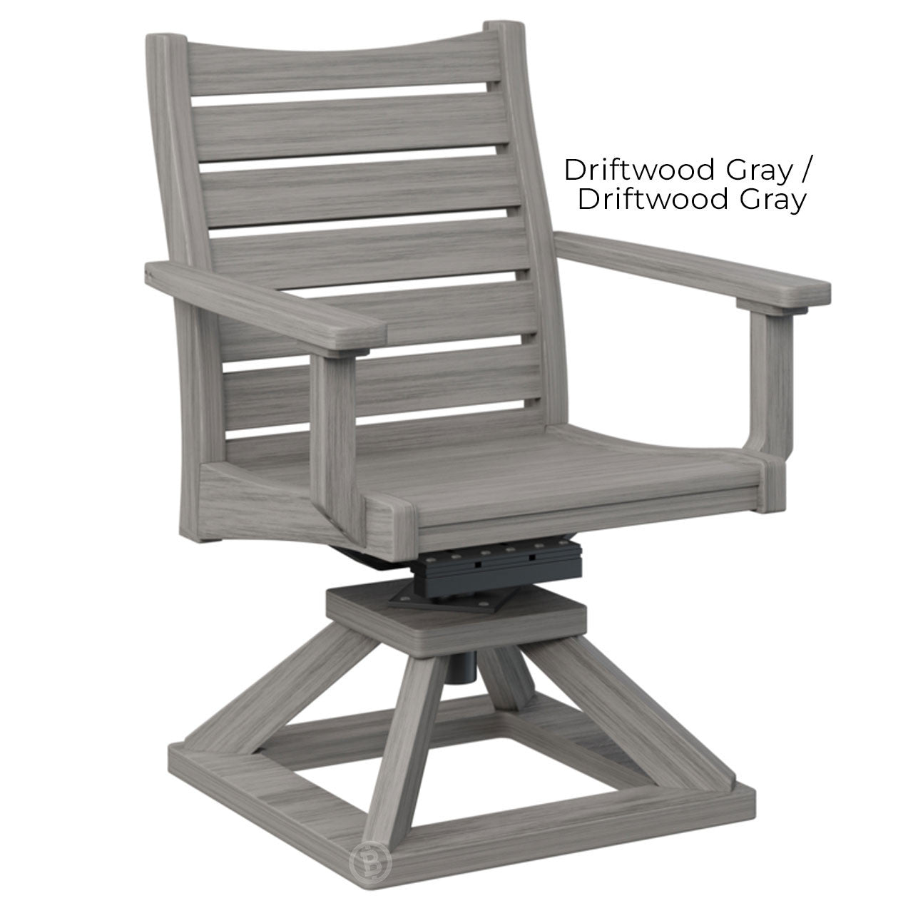 Berlin Gardens Bristol Swivel Rocker Dining Chair