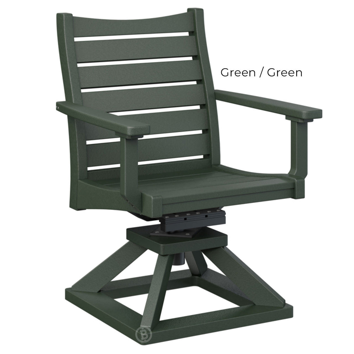 Berlin Gardens Bristol Swivel Rocker Dining Chair