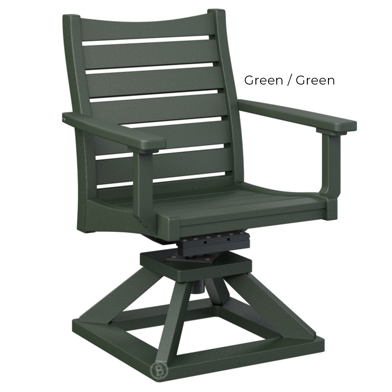 Berlin Gardens Bristol Swivel Rocker Dining Chair