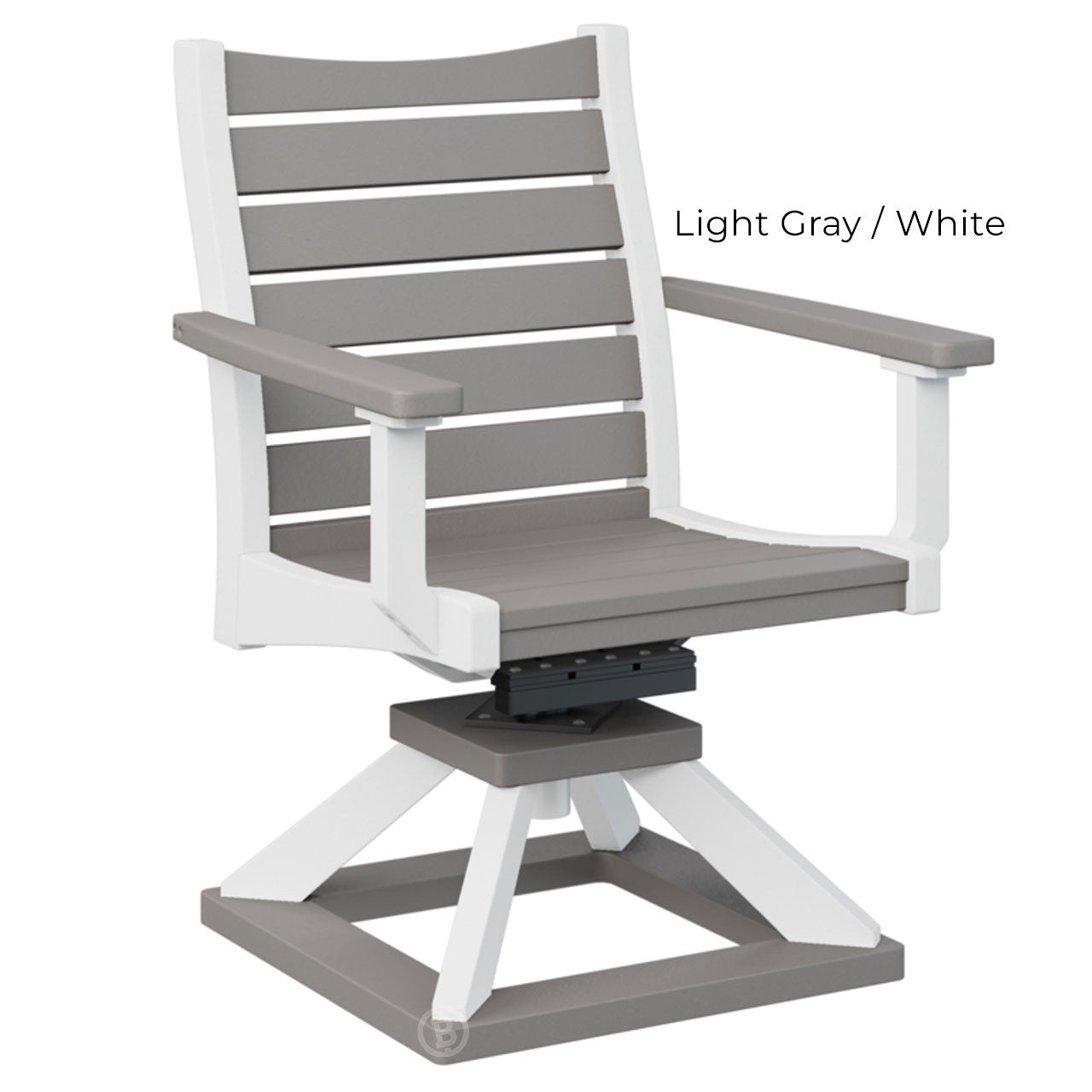 Berlin Gardens Bristol Swivel Rocker Dining Chair