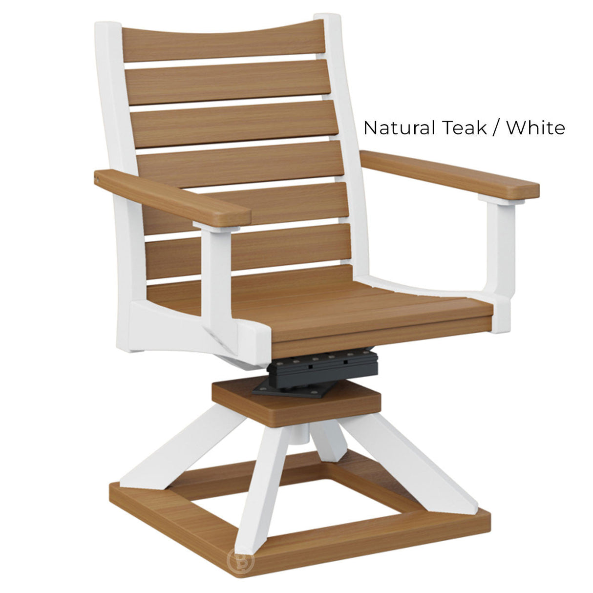 Berlin Gardens Bristol Swivel Rocker Dining Chair