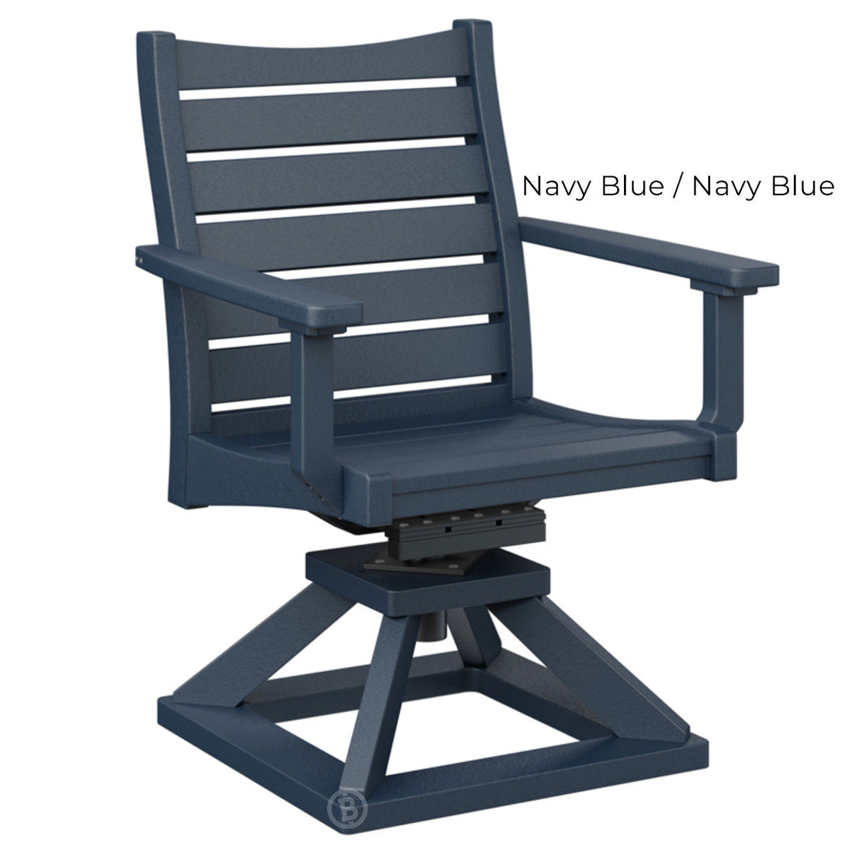 Berlin Gardens Bristol Swivel Rocker Dining Chair