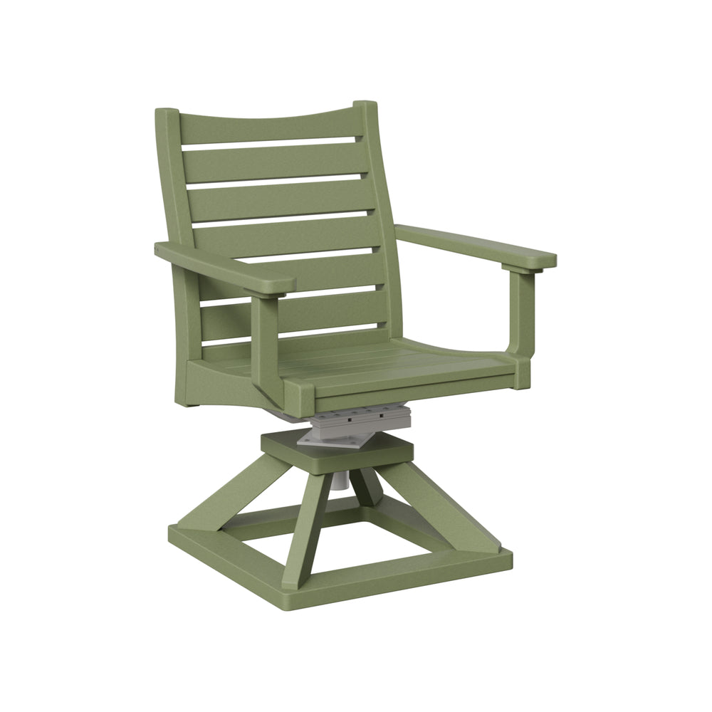 Berlin Gardens Bristol Swivel Rocker Dining Chair