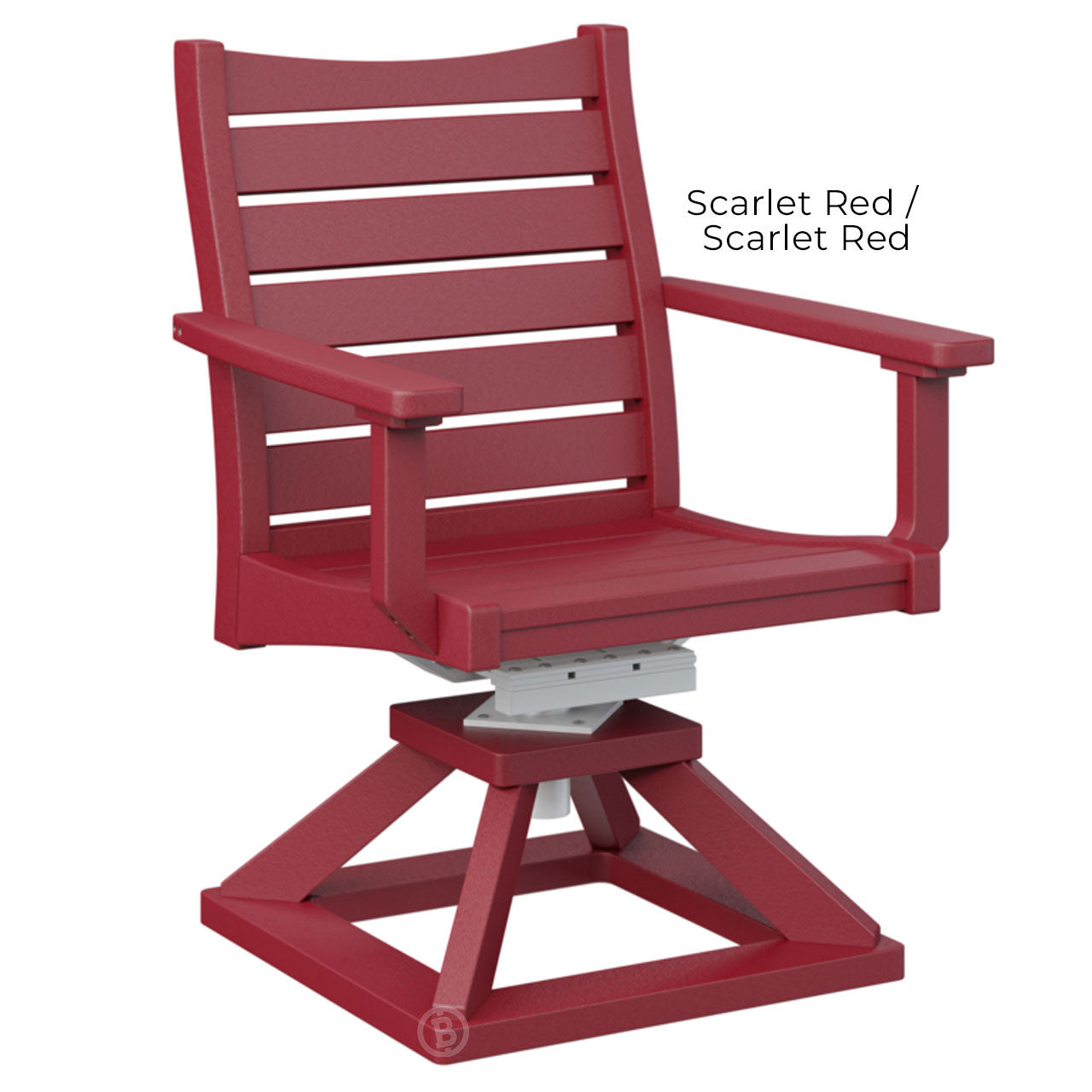 Berlin Gardens Bristol Swivel Rocker Dining Chair