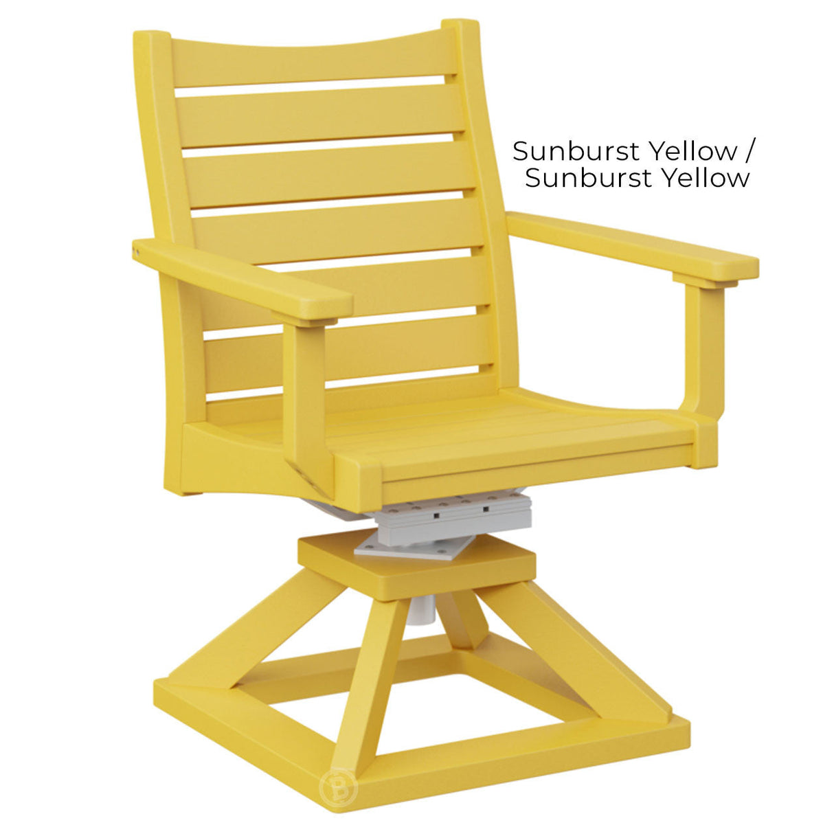 Berlin Gardens Bristol Swivel Rocker Dining Chair