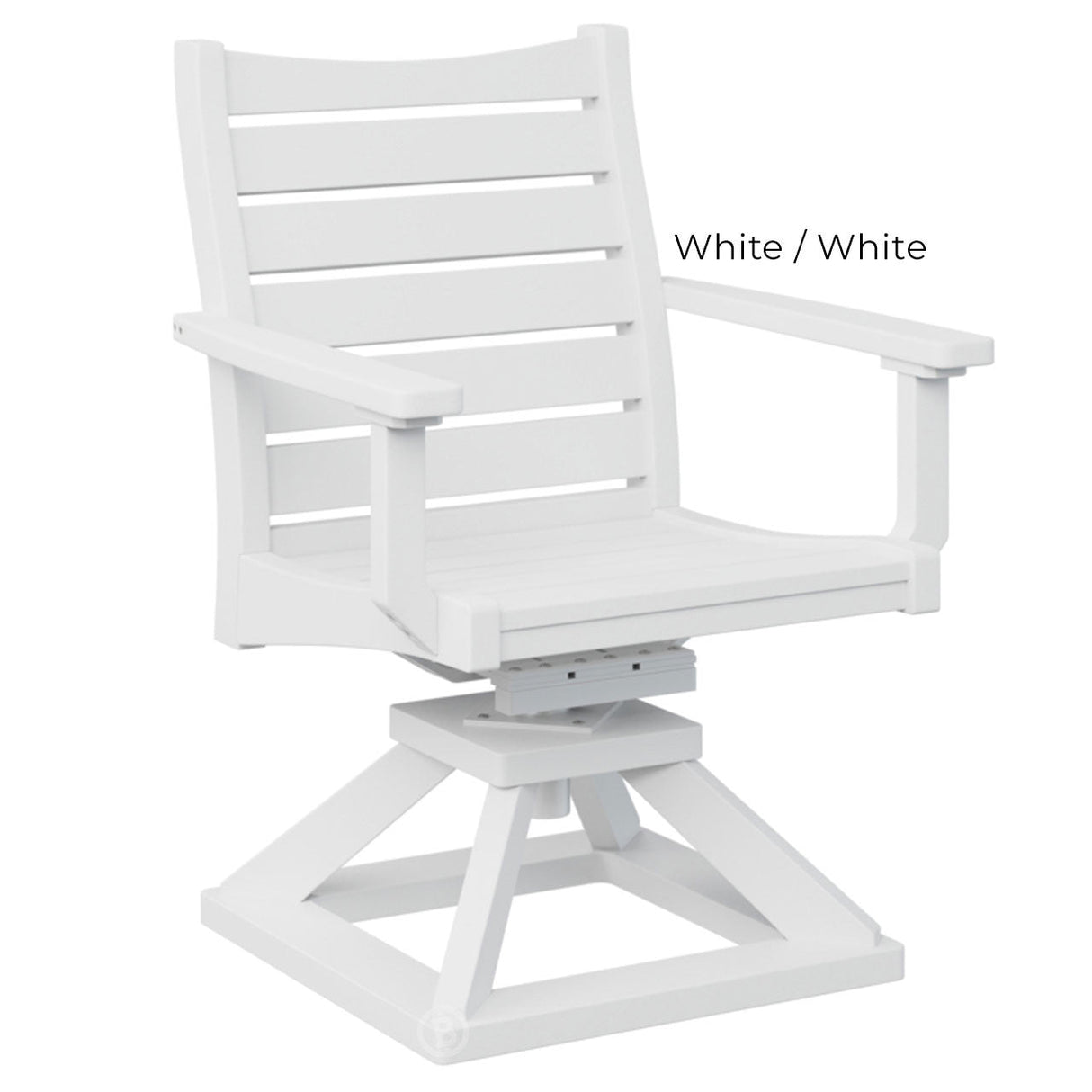 Berlin Gardens Bristol Swivel Rocker Dining Chair