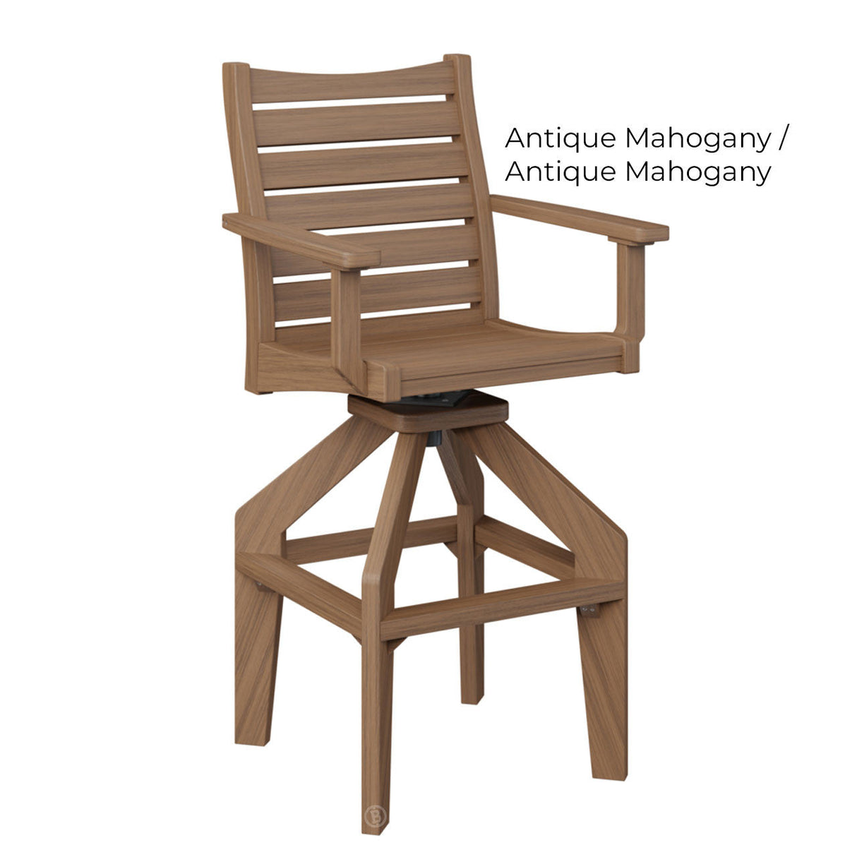 Berlin Gardens Bristol Swivel XT Bar Chair