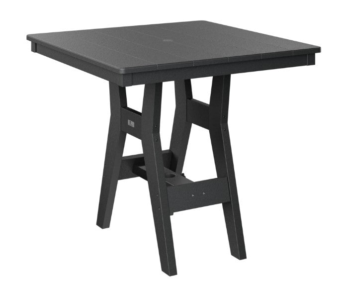 Berlin Gardens Harbor Bar Tables Standard Top 33" Square Bar Table
