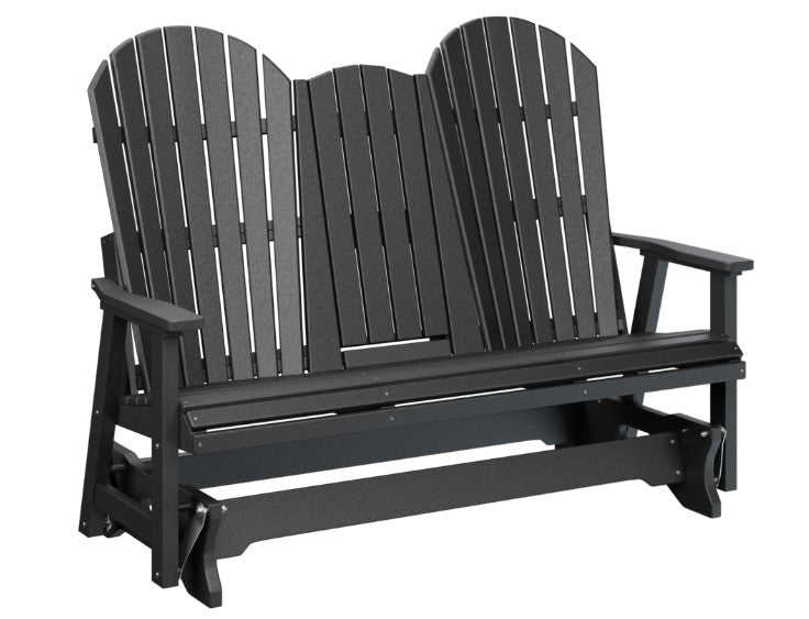 Berlin Gardens Comfo-Back Three Seat Glider w/Console Allochrome Brackets