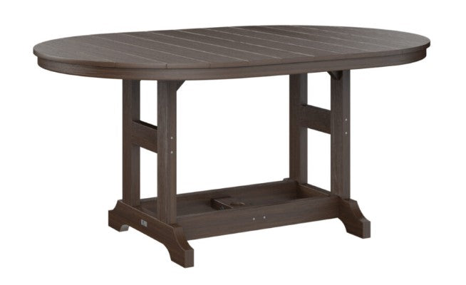 Berlin Gardens Garden Classic Standard Top 44" x 64" Oblong Counter Table