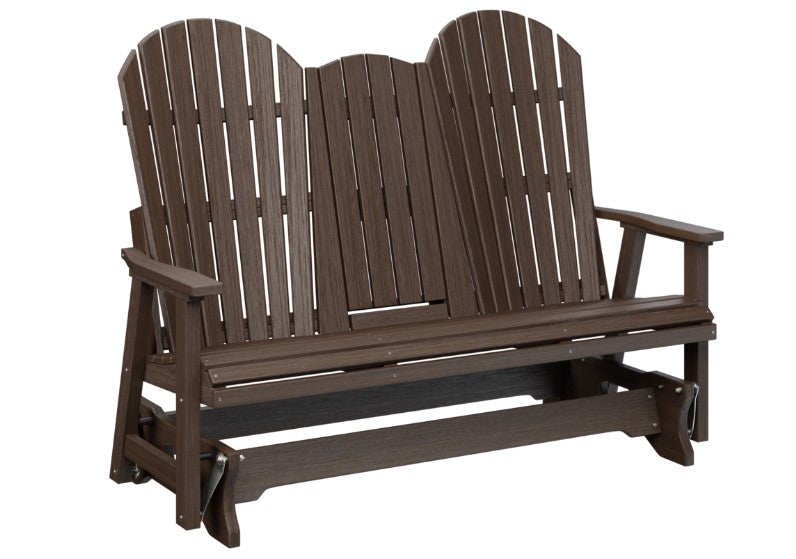 Berlin Gardens Comfo-Back Three Seat Glider w/Console Allochrome Brackets