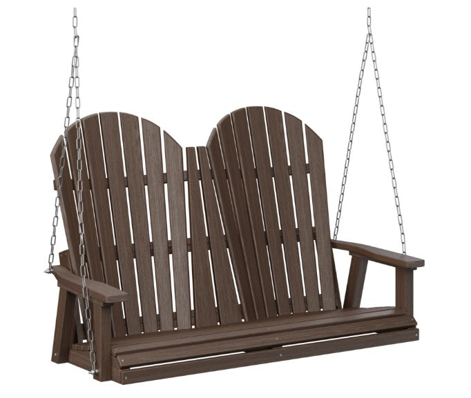 Berlin Gardens Comfo-Back Double Swing (Zinc Chains)