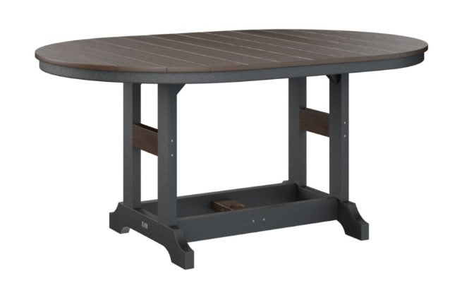 Berlin Gardens Garden Classic Standard Top 44" x 64" Oblong Dining Table
