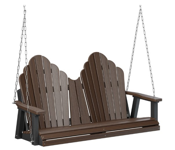 Berlin Gardens Cozi-Back Double Swing (Zinc Chains)