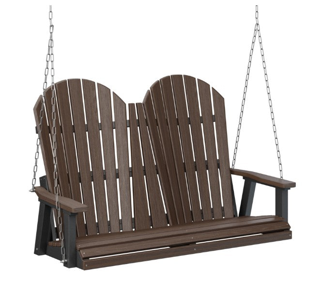 Berlin Gardens Comfo-Back Double Swing (Zinc Chains)