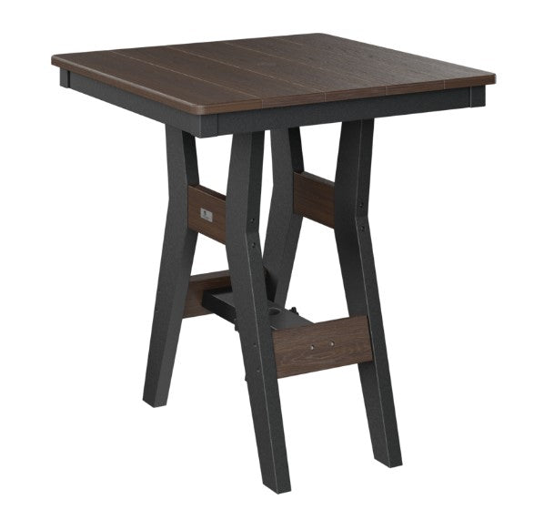 Berlin Gardens Harbor Bar Tables Standard Top 28" Square Bar Table
