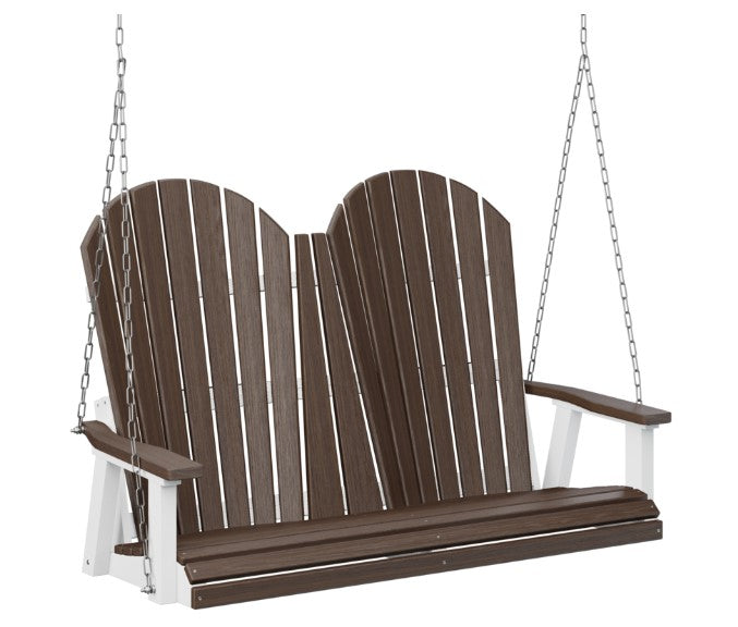 Berlin Gardens Comfo-Back Double Swing (Zinc Chains)