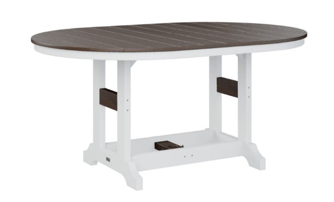 Berlin Gardens Garden Classic Standard Top 44" x 64" Oblong Bar Table
