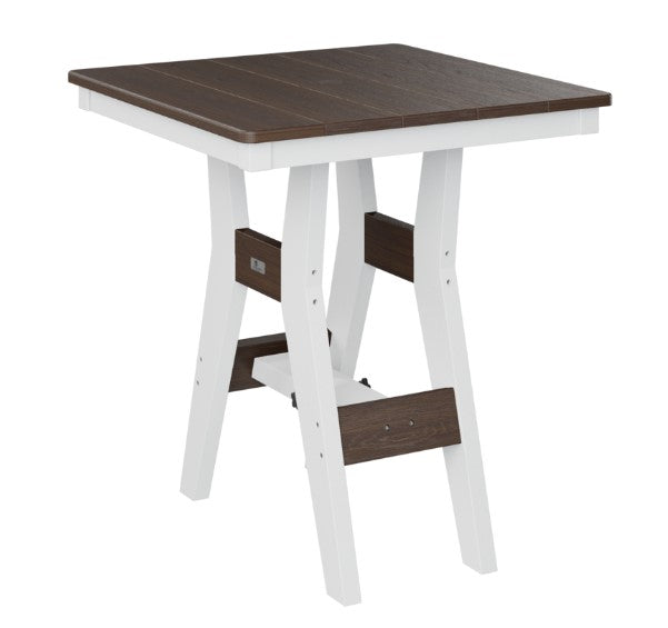 Berlin Gardens Harbor Bar Tables Standard Top 28" Square Bar Table