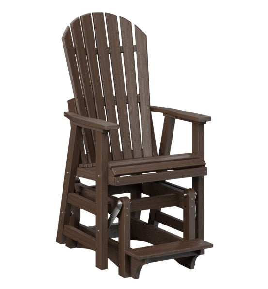 Berlin Gardens Comfo-Back Single Counter Glider with Allochrome Brackets