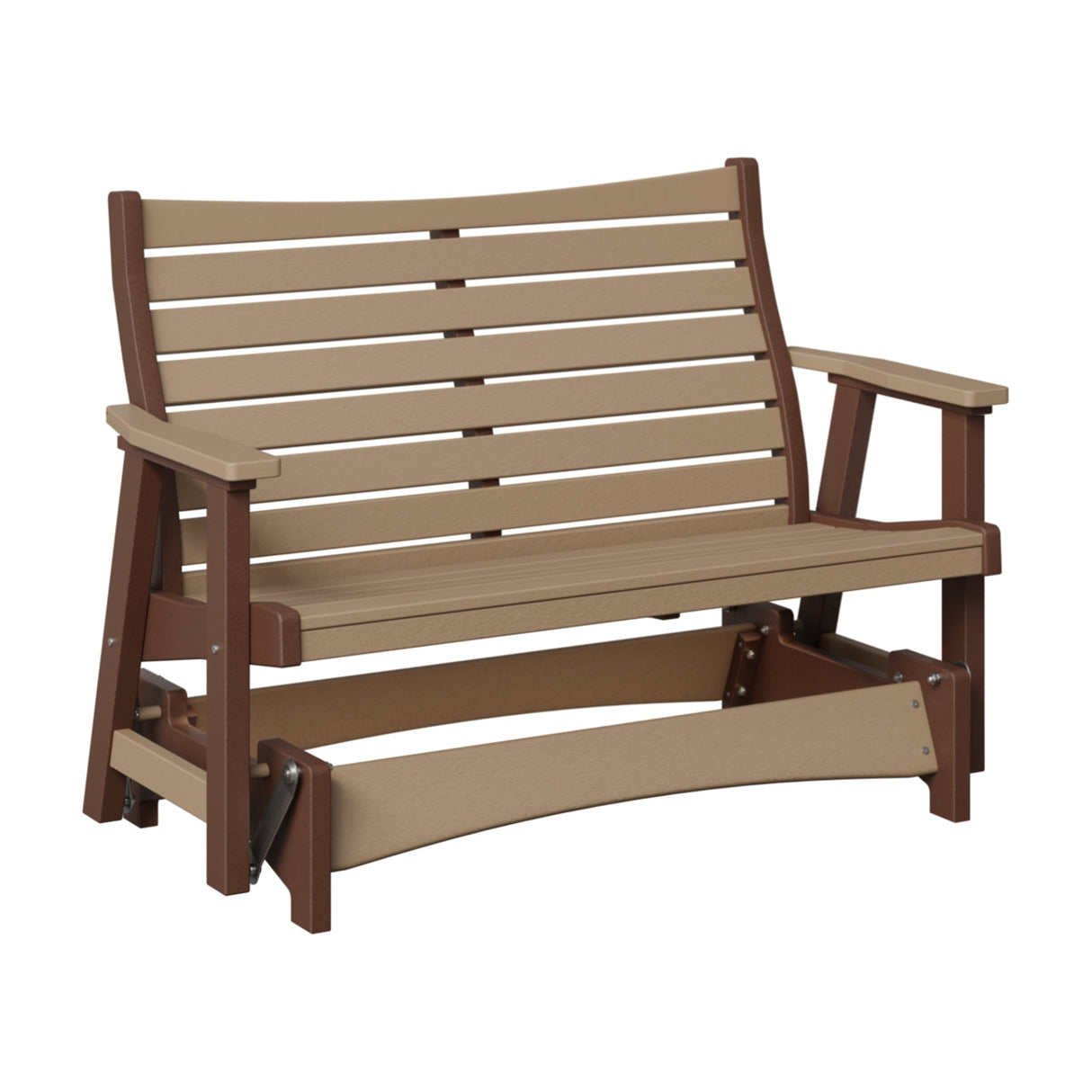 Berlin Gardens Bristol Double Glider - Chrome Brackets