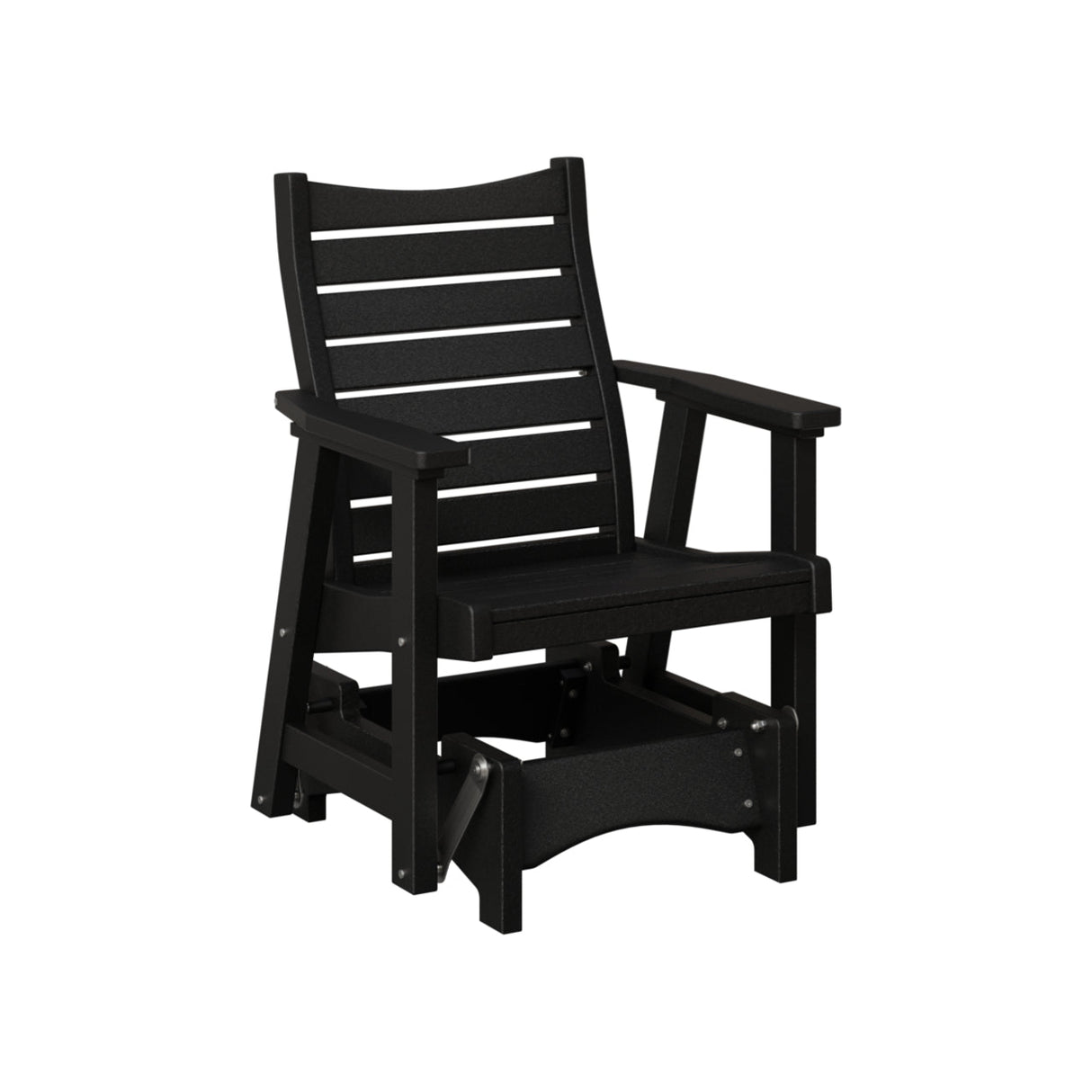 Berlin Gardens Bristol Single Glider - Chrome Brackets