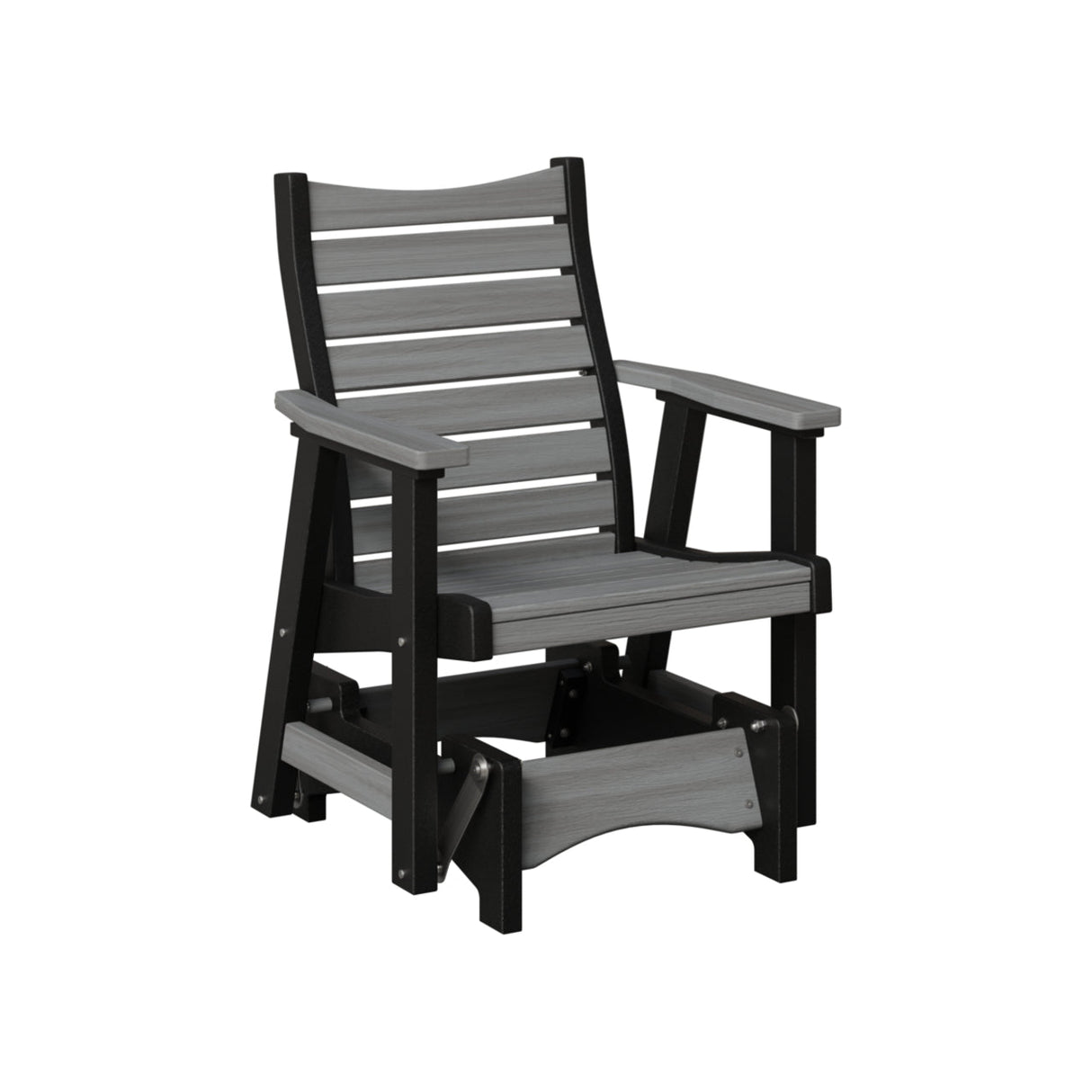 Berlin Gardens Bristol Single Glider - Chrome Brackets