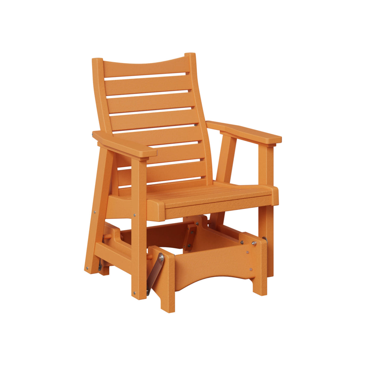 Berlin Gardens Bristol Single Glider - Chrome Brackets