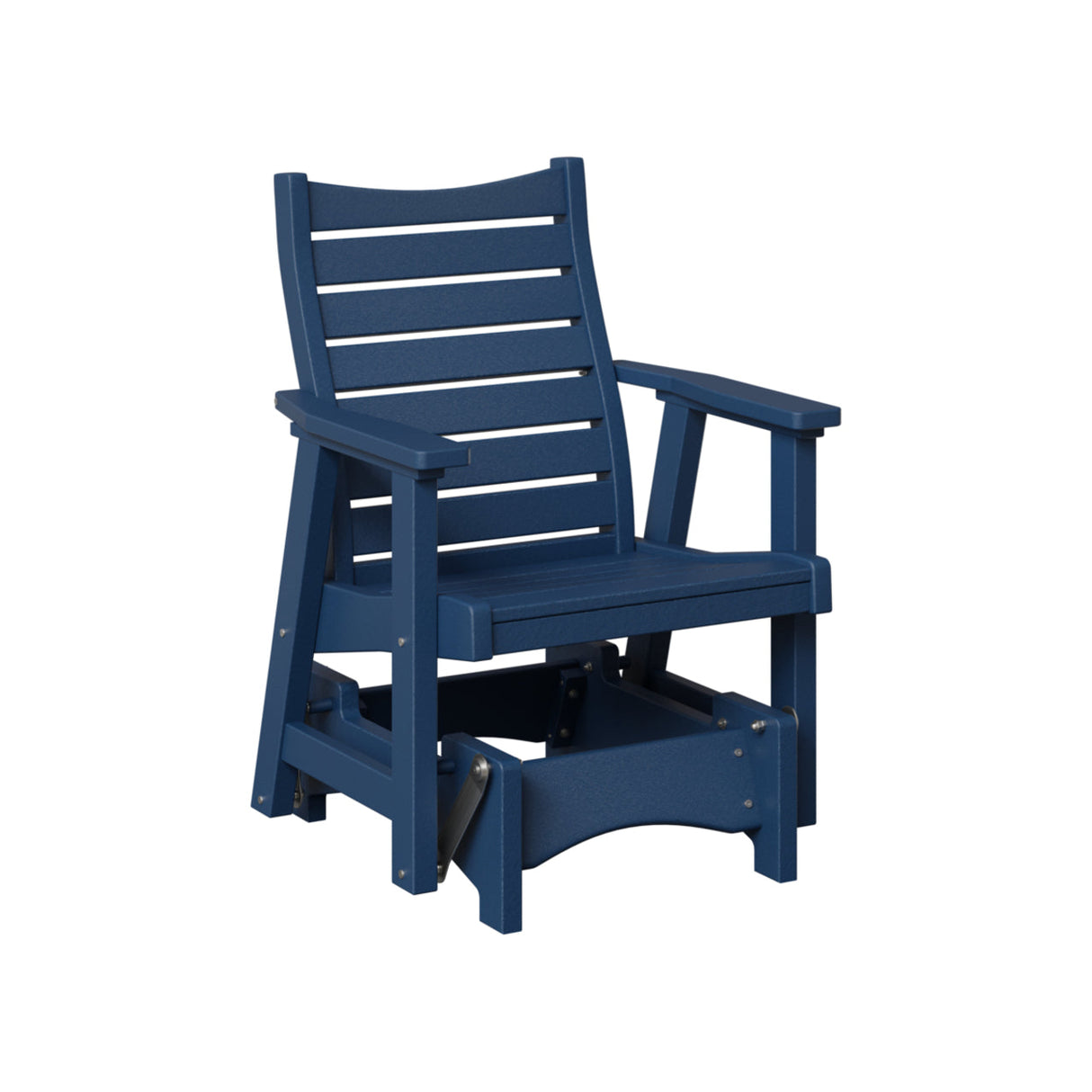 Berlin Gardens Bristol Single Glider - Chrome Brackets