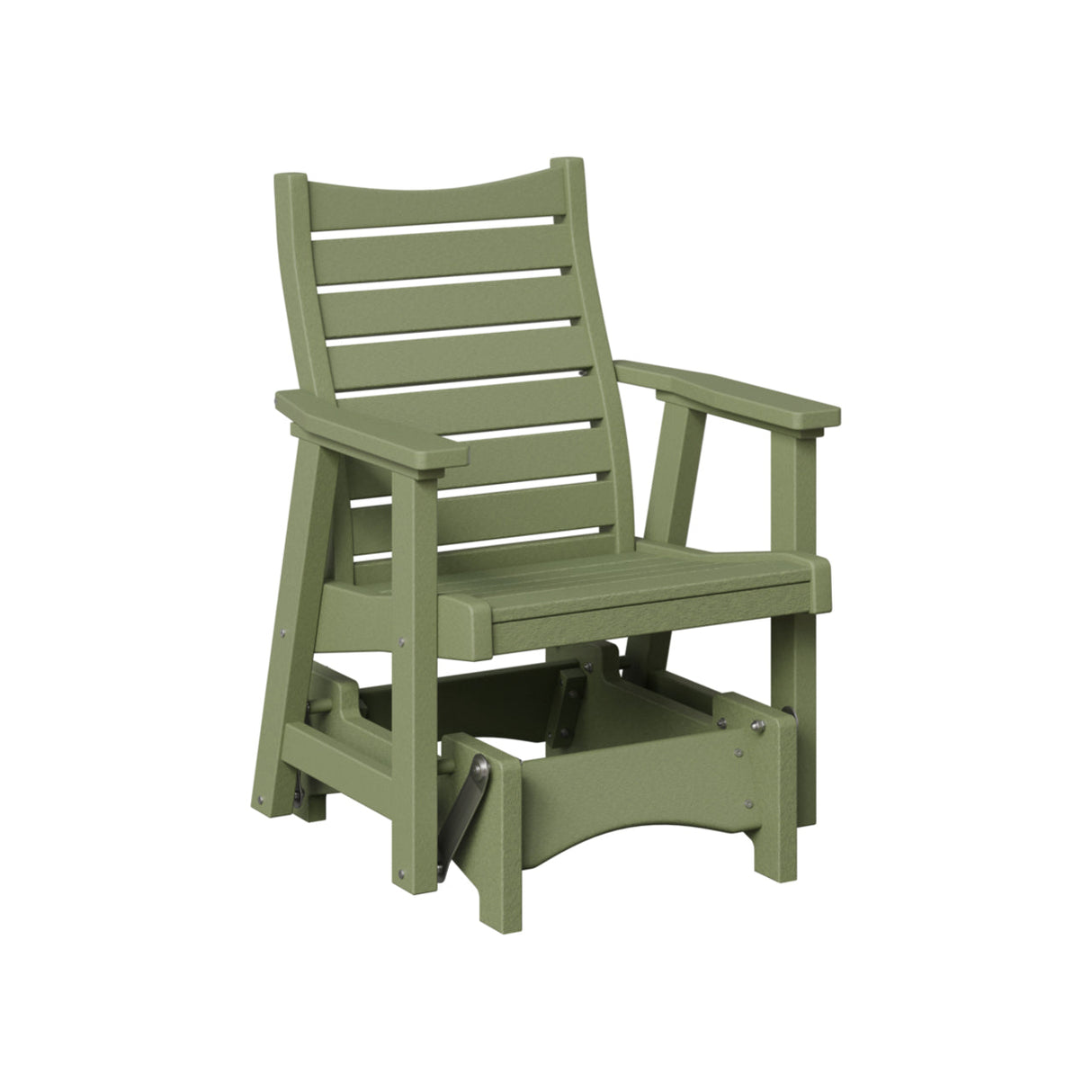 Berlin Gardens Bristol Single Glider - Chrome Brackets