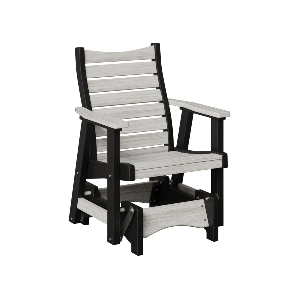 Berlin Gardens Bristol Single Glider - Chrome Brackets