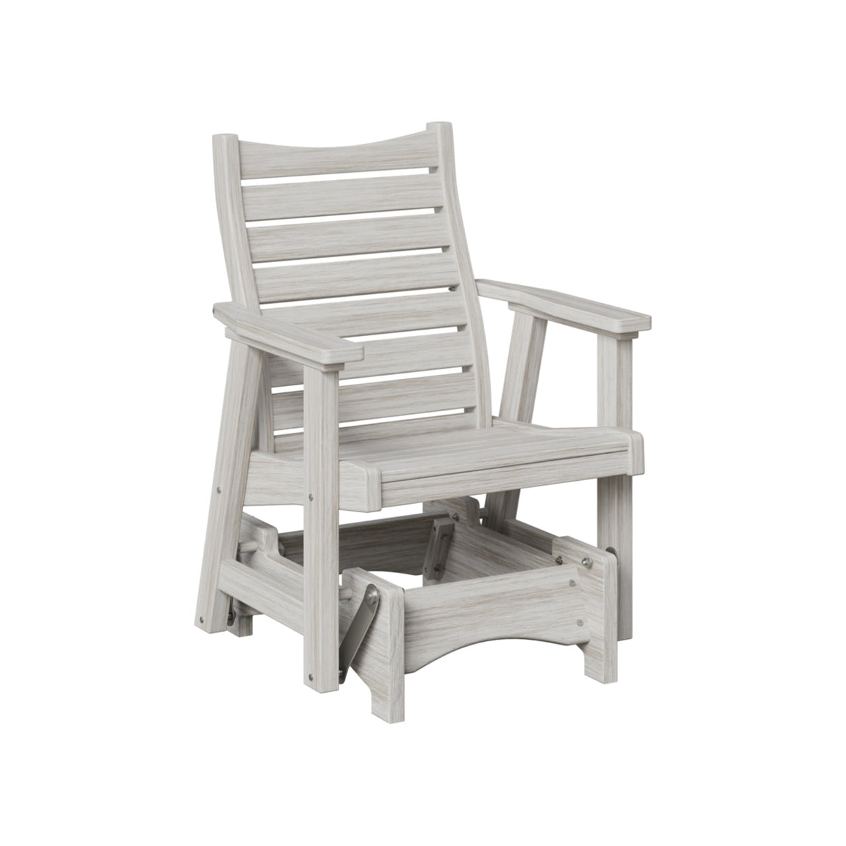 Berlin Gardens Bristol Single Glider - Chrome Brackets