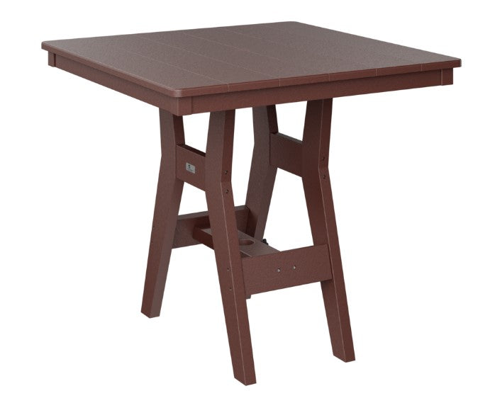 Berlin Gardens Harbor Bar Tables Standard Top 33" Square Bar Table
