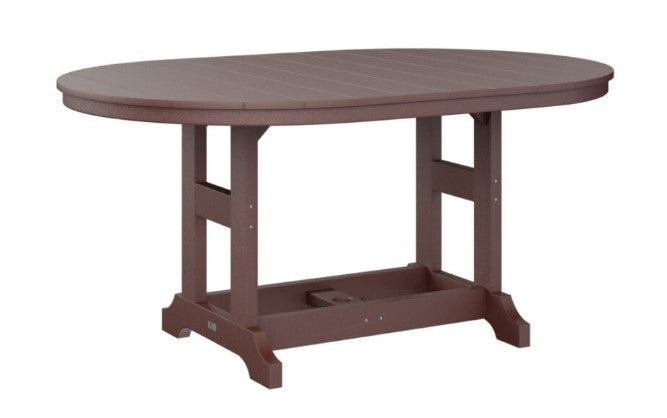 Berlin Gardens Garden Classic Standard Top 44" x 64" Oblong Bar Table