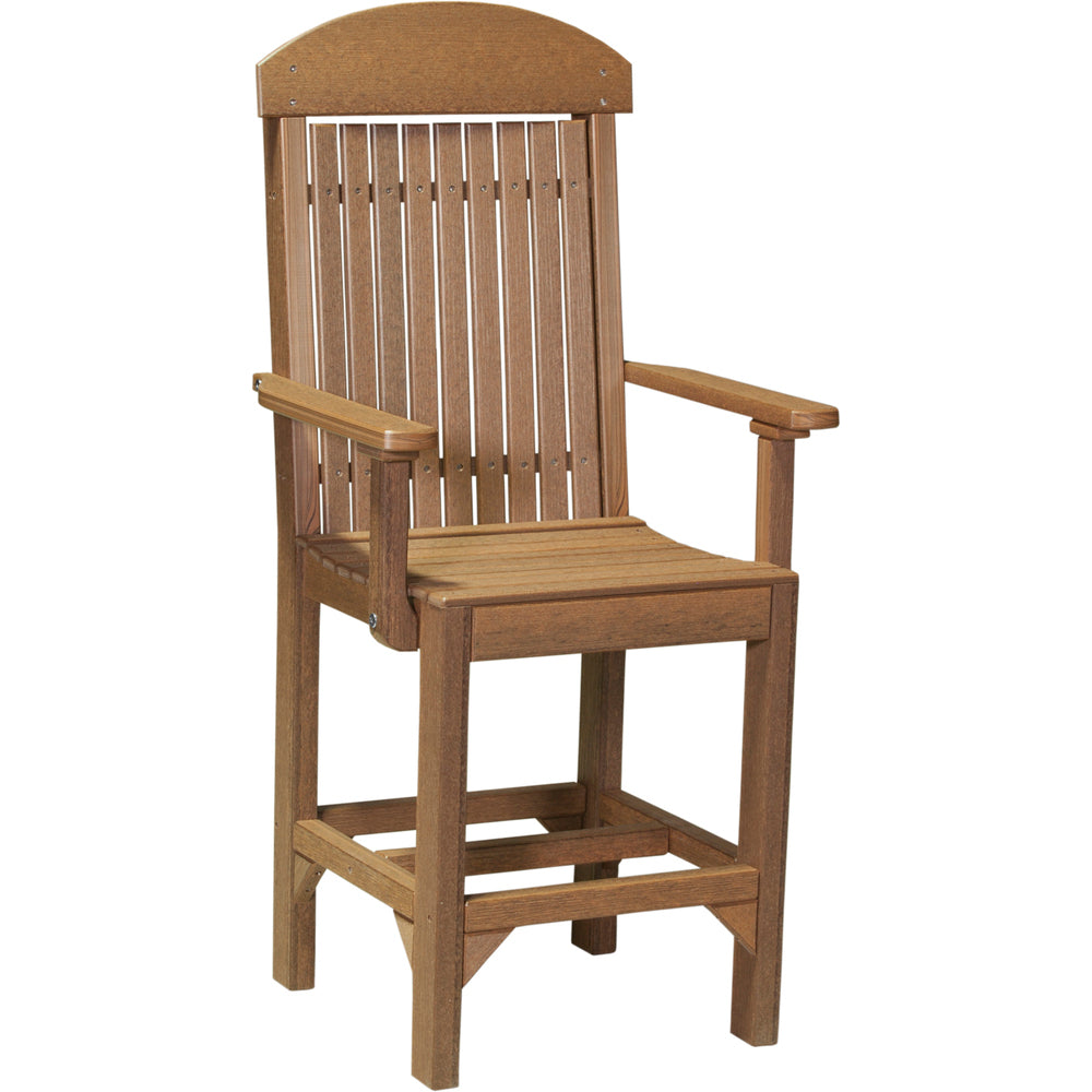 LuxCraft Classic Arm Chair - Counter Height