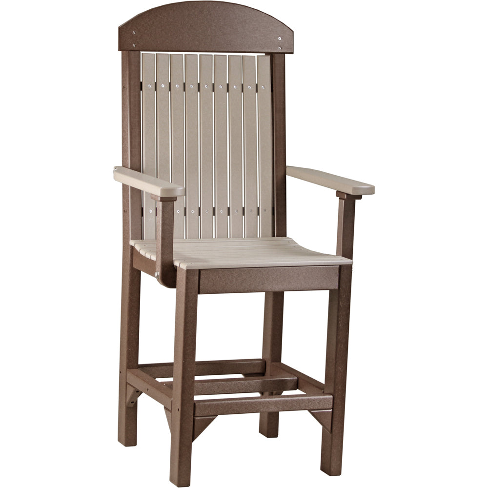 LuxCraft Classic Arm Chair - Counter Height