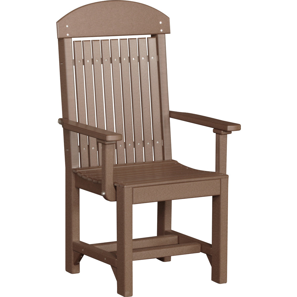 LuxCraft Classic Arm Chair - Dining Height