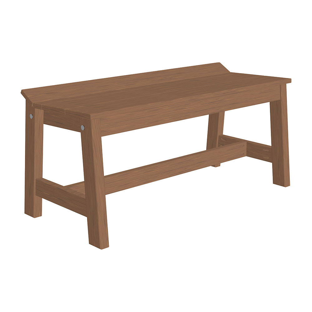 LuxCraft Cafe 41" Dining Bench