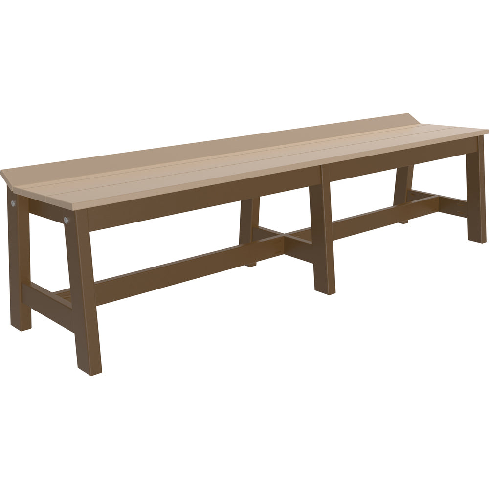 LuxCraft Cafe 72" Dining Bench