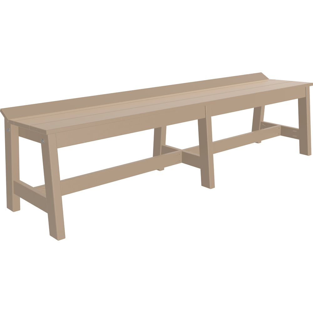 LuxCraft Cafe 72" Dining Bench